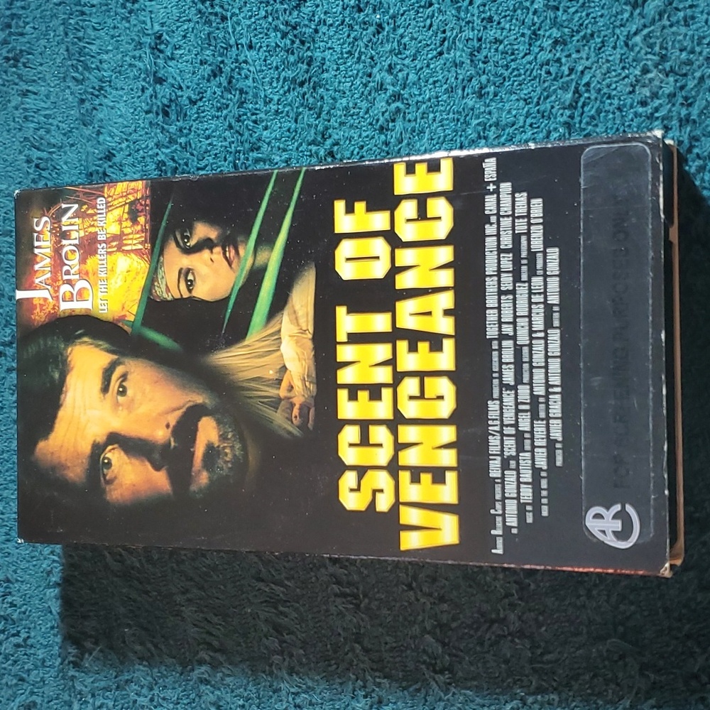 Scent of vengeance vhs tape movie